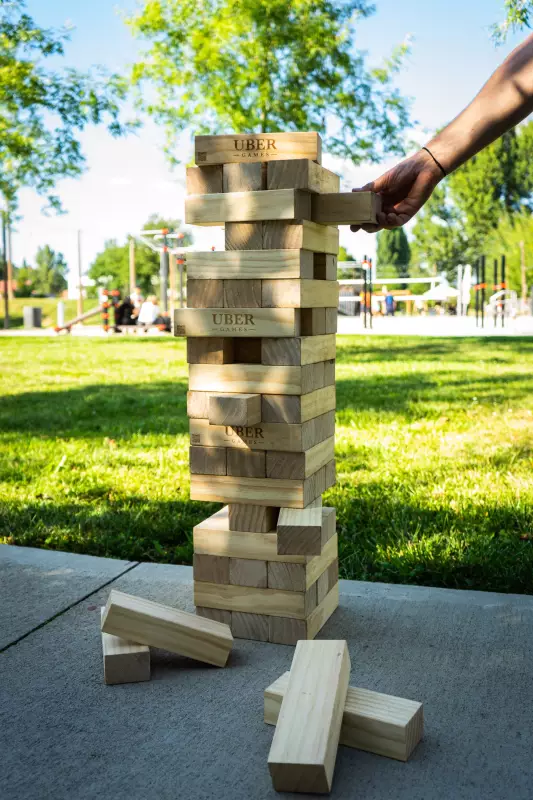 Jenga - Zahradní věž