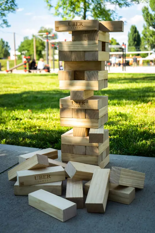 Jenga - Zahradní věž