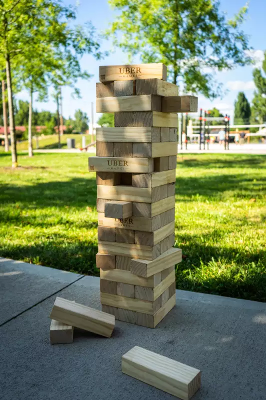 Jenga - Zahradní věž