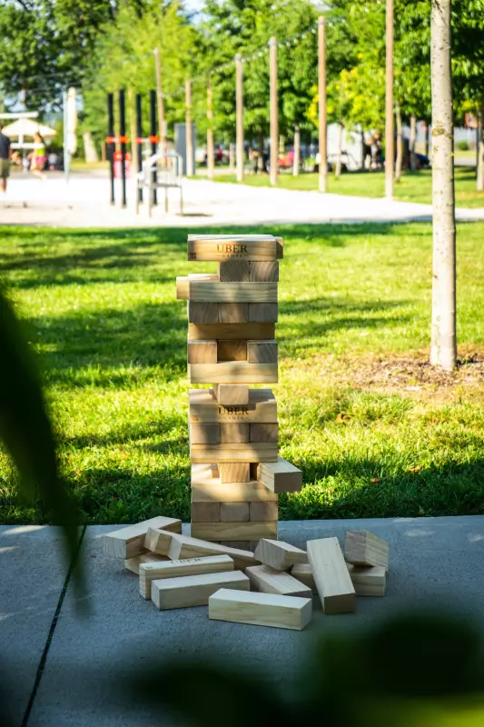 Jenga - Zahradní věž